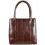 Genuine snake leather bag NSN32 Brown