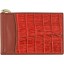 Genuine alligator leather money clip NTCM59T Red