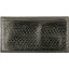 Genuine sea snake leather check book cover NTSN48 Black