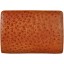 Genuine ostrich leather handbag / gun bag OSBAG081 Peanut