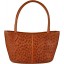 Genuine ostrich leather bag OSBAG126 Peanut