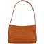 Genuine ostrich leather bag OSBAG159 Peanut