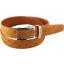 Genuine ostrich leather belt OSBELT004-B Tan