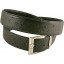 Genuine ostrich leather belt OSBELT004 Black