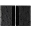 Genuine ostrich leather card case OSCARD008 Black