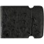 Genuine ostrich leather cash cover OSCCOV01 Black