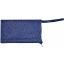Genuine ostrich leather jewelry pouch OSJP002L Midnight Blue