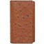 Genuine ostrich leather key holder OSK001 Peanut