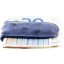 Genuine ostrich leather money clip OSMCLIP01 Midnight Blue
