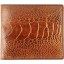 Genuine ostrich leather wallet OSOL04 Tan