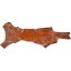 Genuine ostrich leg skin OSSKIN002 Peanut
