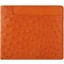 Genuine ostrich leather wallet OSW2-100A Peanut