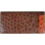 Genuine ostrich leather wallet OSW2-875A Brown