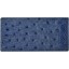Genuine ostrich leather wallet OSW2-875A Midnight Blue