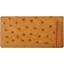 Genuine ostrich leather wallet OSW2-875A Tan