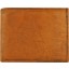Genuine cow leather wallet P14 Brown