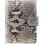 Genuine python leather passport wallet PANW50PT Natural