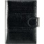 Genuine snake leather wallet PANW50SSN Black