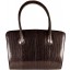 Genuine snake leather bag PBG8164SSN Dark Brown