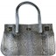 Genuine python sanke leather bag PBG8215PT Grey
