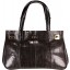 Genuine snake leather bag PBG8215SSN Dark Brown
