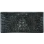 Genuine alligator leather wallet PCM011 Black
