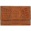 Genuine alligator leather wallet PCM800 Brown