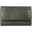 Genuine alligator leather wallet PCM814 Black