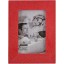 Genuine stingray sanded leather photo frame PH02-SA Fire Red