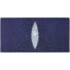 Genuine stingray leather wallet PK274 Blue