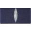 Genuine stingray leather wallet PR011 Blue