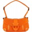 Genuine stingray leather bag PRS181 Orange