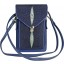 Genuine stingray leather bag PRS741 Blue