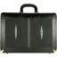 Stingray leather attache case / overnighter PRSTEB01-G Black