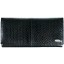 Genuine snake leather wallet PSM33 Black
