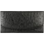 Genuine ostrich leather exclusive wallet PSOS03 Black