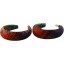 Genuine python snake leather earrings PTER52 MC