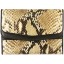 Genuine python leather wallet PTW20TH Natural