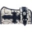 Genuine python, stingray and cow leather wallet PTWLF242 Natural