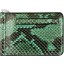 Genuine python leather money clip PYTMCLIP09 Green