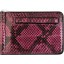 Genuine python leather money clip PYTMCLIP09 Violet