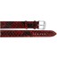 Genuine python snake leather watch band PYWB01 Red