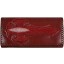Genuine stingray and calf leather wallet QPR140 Burgundy