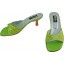 Genuine alligator leather shoes R-006 Green Apple