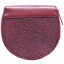 Genuine stingray leather coin wallet R033 Burgundy