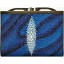Genuine stingray leather wallet R872S E1