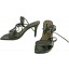 Genuine alligator leather shoes R-004 Black