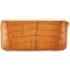 Genuine alligator leather wallet SEALW001TL Tan