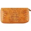 Genuine alligator leather wallet SEALW002HB Tan