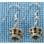 Sterling silver crown earrings SEARRING001